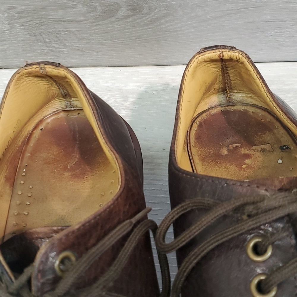 Vintage Doc Dr.Martens Mens Y2K Made in England boorish shoes sz UK 6 US 7 - Picture 6 of 15